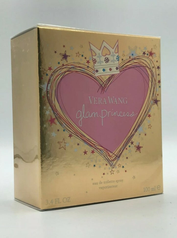 VERA WANG GLAM PRINCESS EDT SPRAY 3.4 FL.OZ (100 ML) NEW IN SEALED BOX