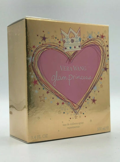 VERA WANG GLAM PRINCESS EDT SPRAY 3.4 FL.OZ (100 ML) NEW IN SEALED BOX