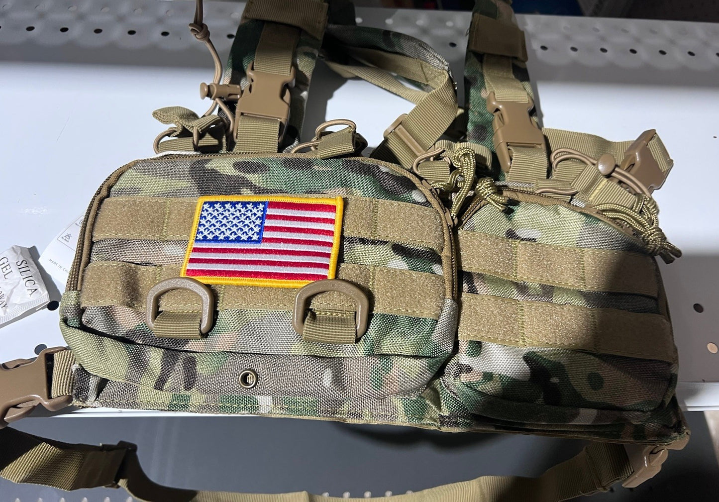New High Quality Chest Rig Tactical Vest Pack Pouch System Waist Men Nylon