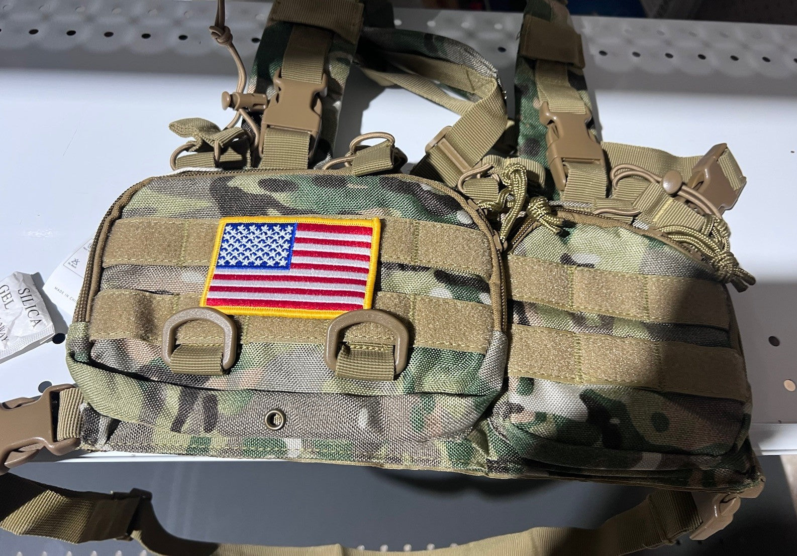 New High Quality Chest Rig Tactical Vest Pack Pouch System Waist Men Nylon