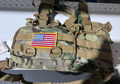 New High Quality Chest Rig Tactical Vest Pack Pouch System Waist Men Nylon