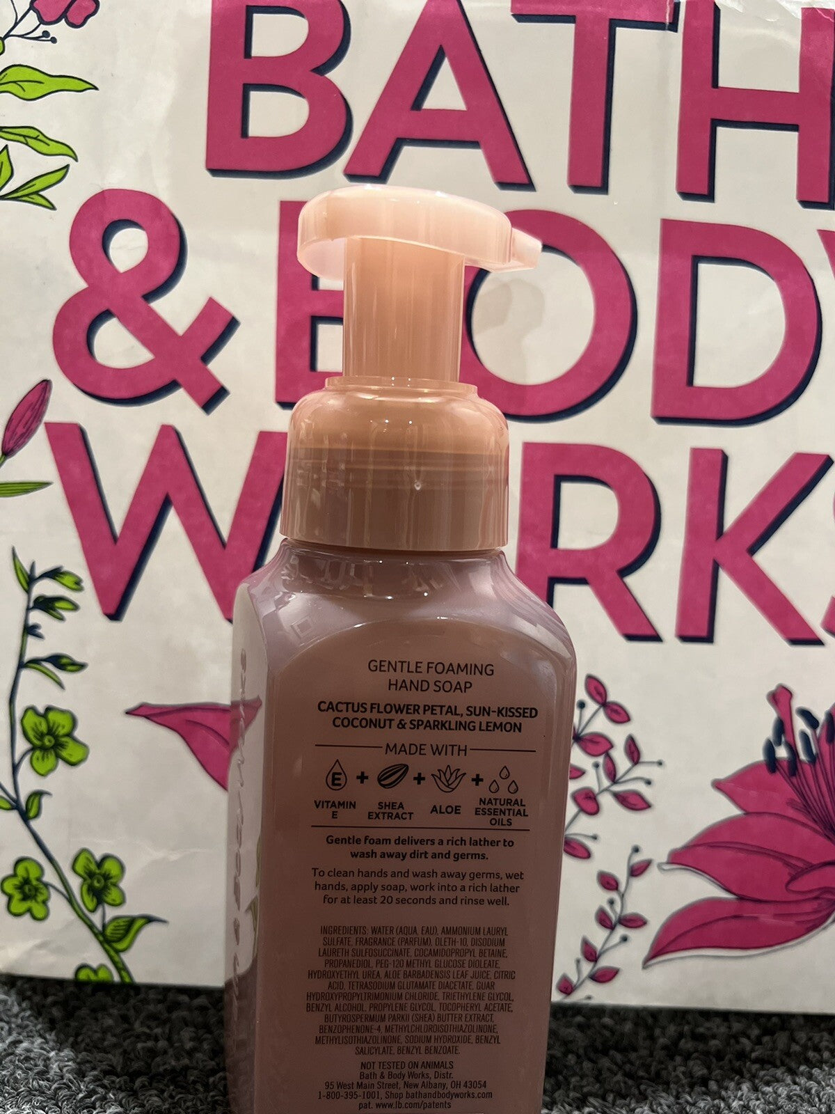 Bath and Body Works Cactus Blossom Foaming Hand Soap 8.75 fl oz