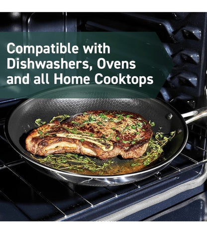HexClad Hybrid Nonstick 7-Piece Cookware Set Openbox MSRP $699