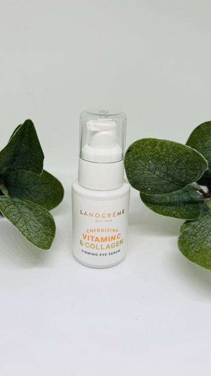 Eye Serum Energizing Vitamin C & Collagen Brightener Firming Lanocreme New