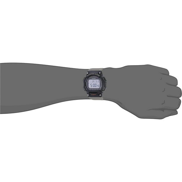 Casio W736H-5AV, Illuminator Watch, 100 Meter WR, Vibration Alarm, Chronograph