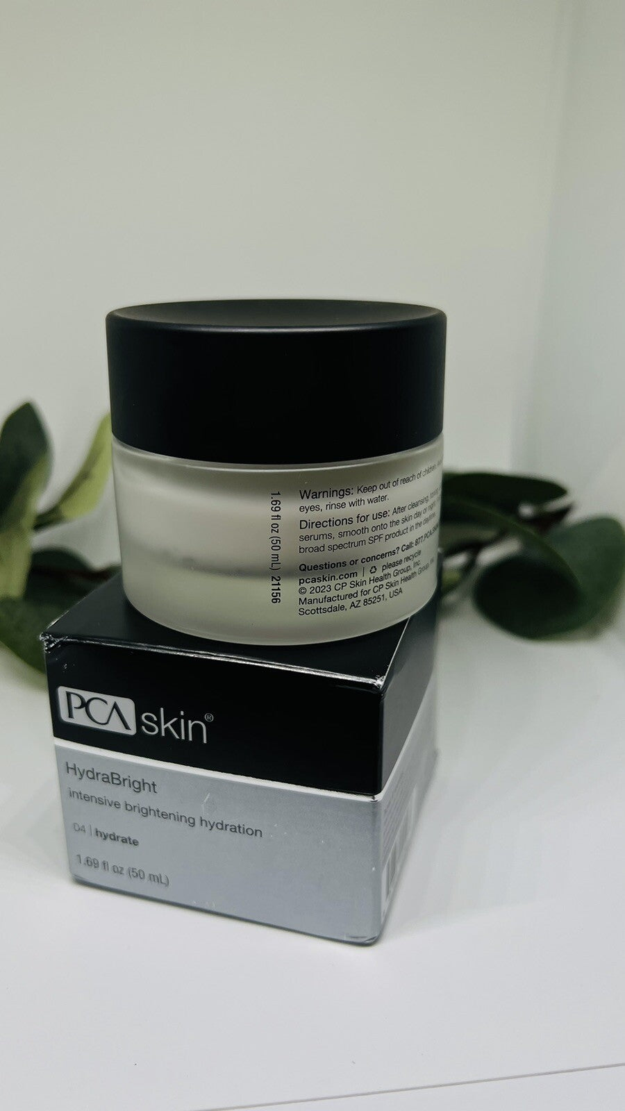 PCA Skin HydraBright Intensive Brightening Hydration 1.69oz Open Box See Photos