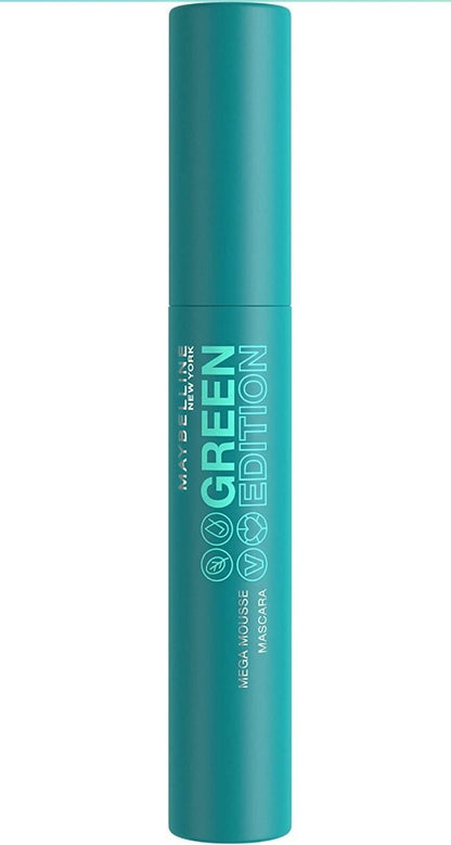 Maybelline Green Edition Mega Mousse Mascara #001 Blackest Black