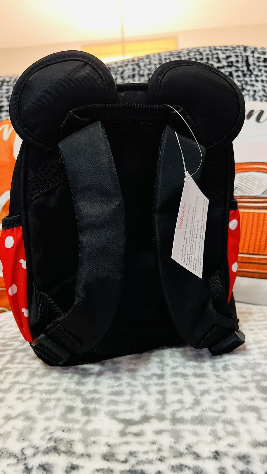 Small Cute Girls Backpack for Toddlers Disney-Theme Backpack 10x18in NWT