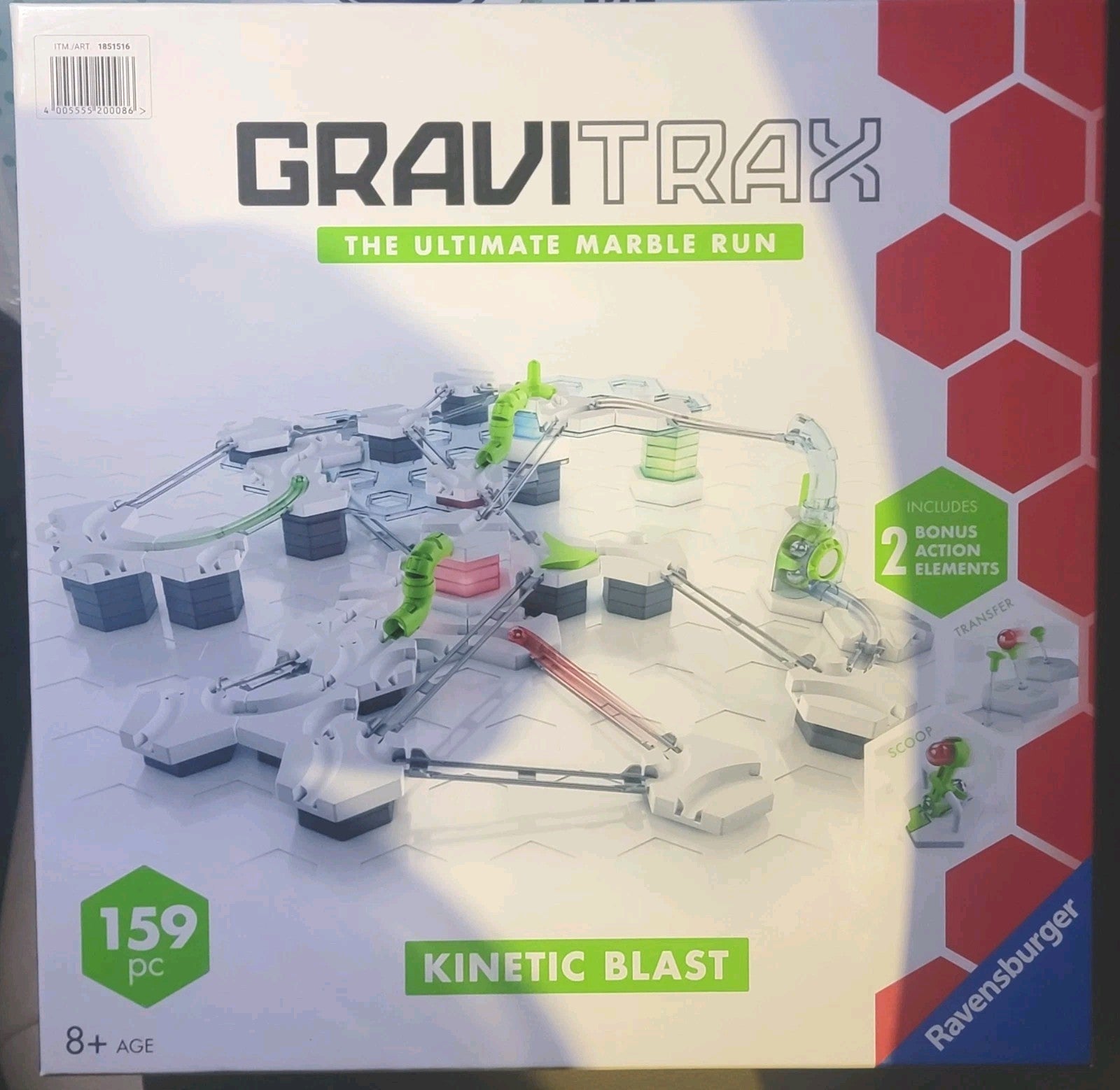 GraviTrax Kinetic Blast Marble Run Set 159pcs STEM Learning Toy