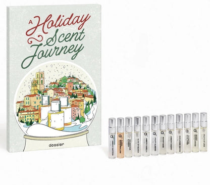 Dossier Holiday Scent Journey Fragrance Advent Calendar Gift Set 0.17 oz, 12 ct