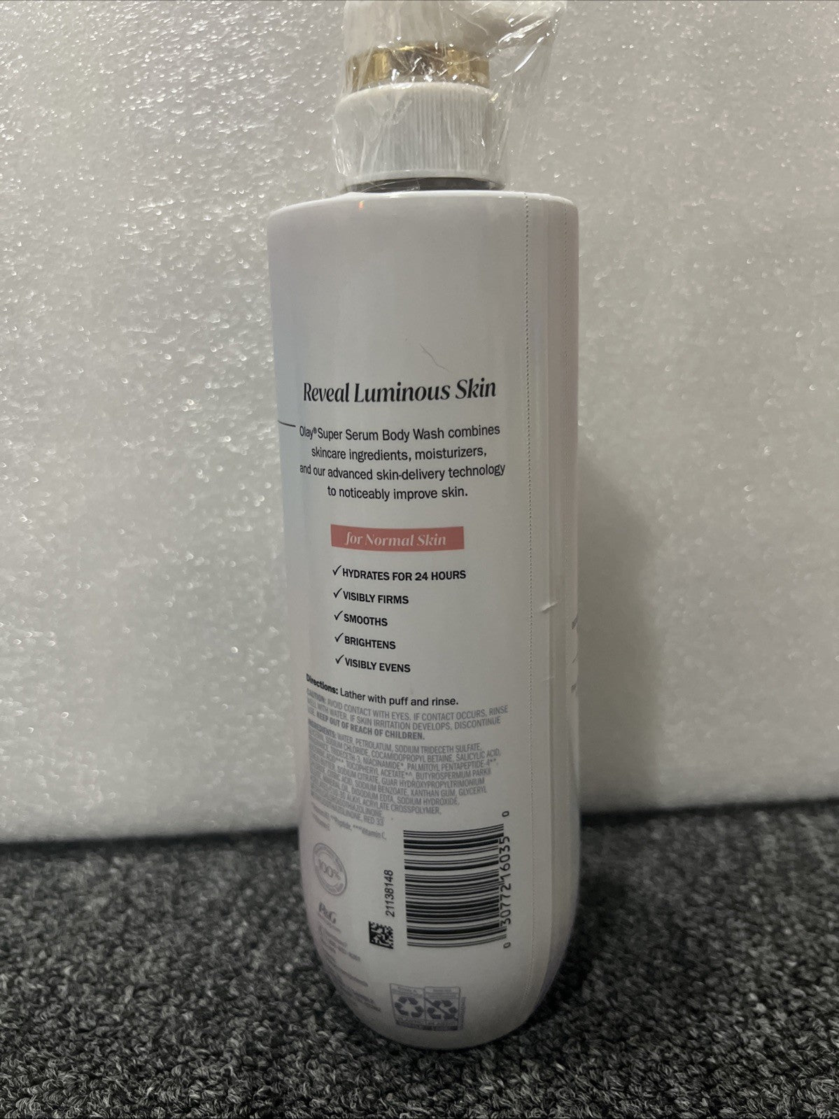 Olay Super Serum Body Wash for Rough & Bumpy Skin, 18.5 fl oz
