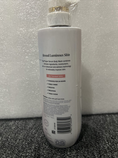 Olay Super Serum Body Wash for Rough & Bumpy Skin, 18.5 fl oz