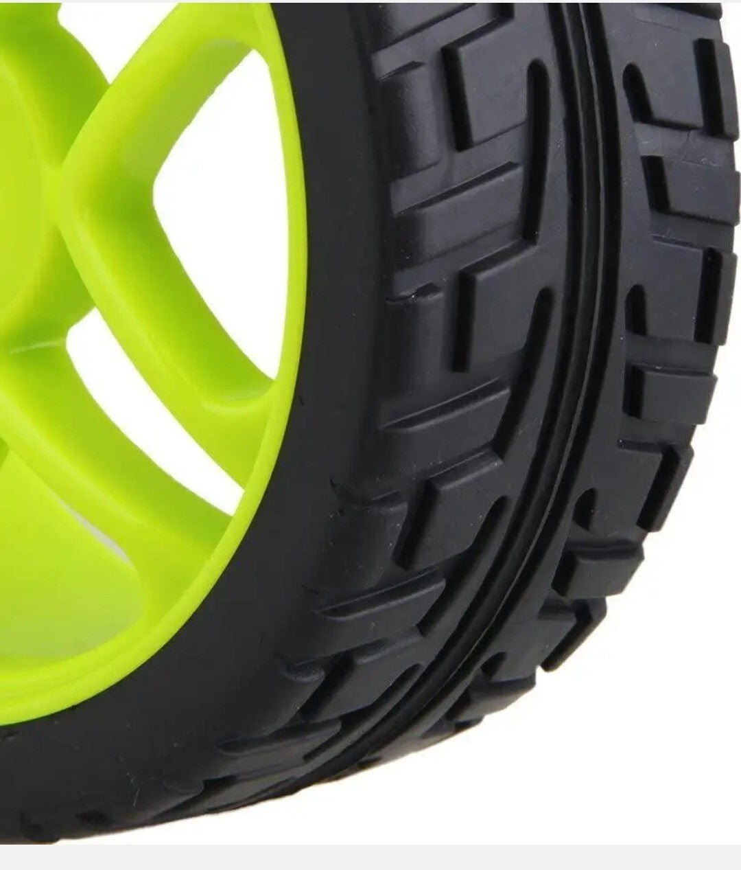 BQLZR 17mm RC 1:8 Off-Road Car Star Hub Tires for Running On The Cement Ground 4