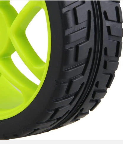 BQLZR 17mm RC 1:8 Off-Road Car Star Hub Tires for Running On The Cement Ground 4