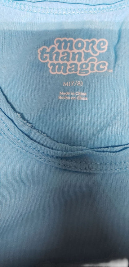 Wonder Nation Girl's Denim Blue Jean Shorts &Sleeveless tops Size 7/8