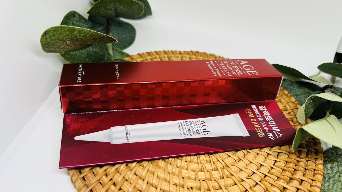 FROM NATURE Age Intense Treatment Eye Cream Improves Wrinkles 0.78 oz Exp: 01/25