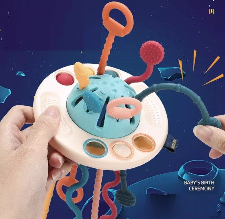 Montessori Funny Puller Sensory Development Silicone Finger Lala Baby Play Toy