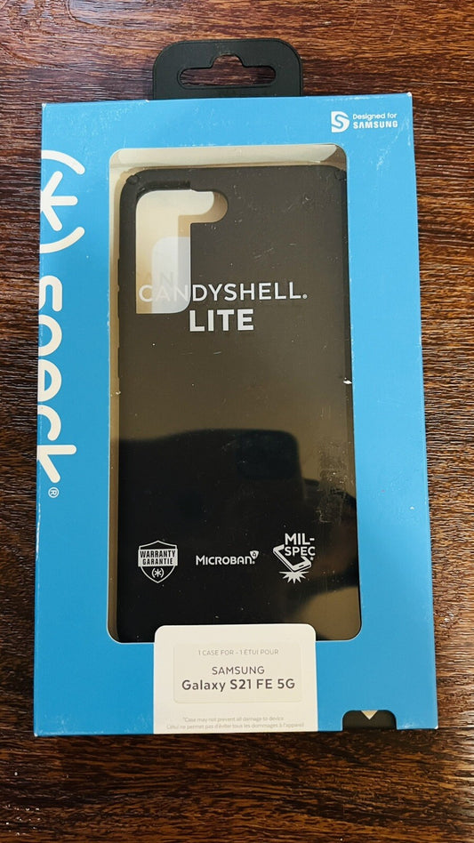 Speck Candyshell Lite Cell Phone Case Cover Black for Samsung Galaxy S21 FE 5G