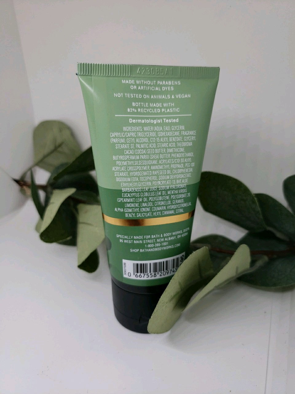 Bath & Body Works STRESS RELIEF  2.5 oz. BODY CREAM Tube & 1 oz. OIL MIST Spray