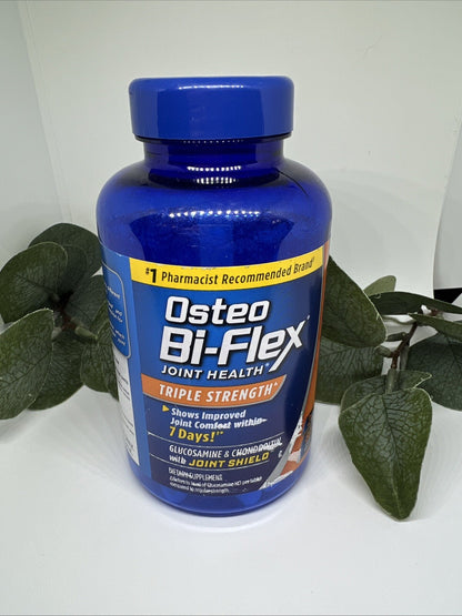 OSTEO BI-FLEX Triple Strength 80 Tablets WITH Glucosamine MSM D3 EXP 02/2026
