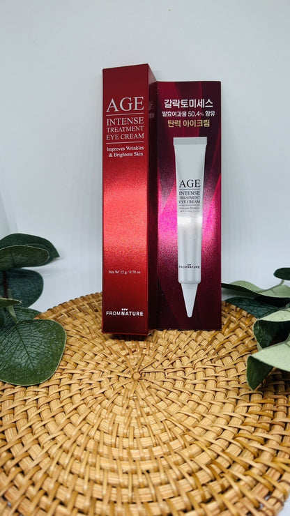 FROM NATURE Age Intense Treatment Eye Cream Improves Wrinkles 0.78 oz Exp: 01/25