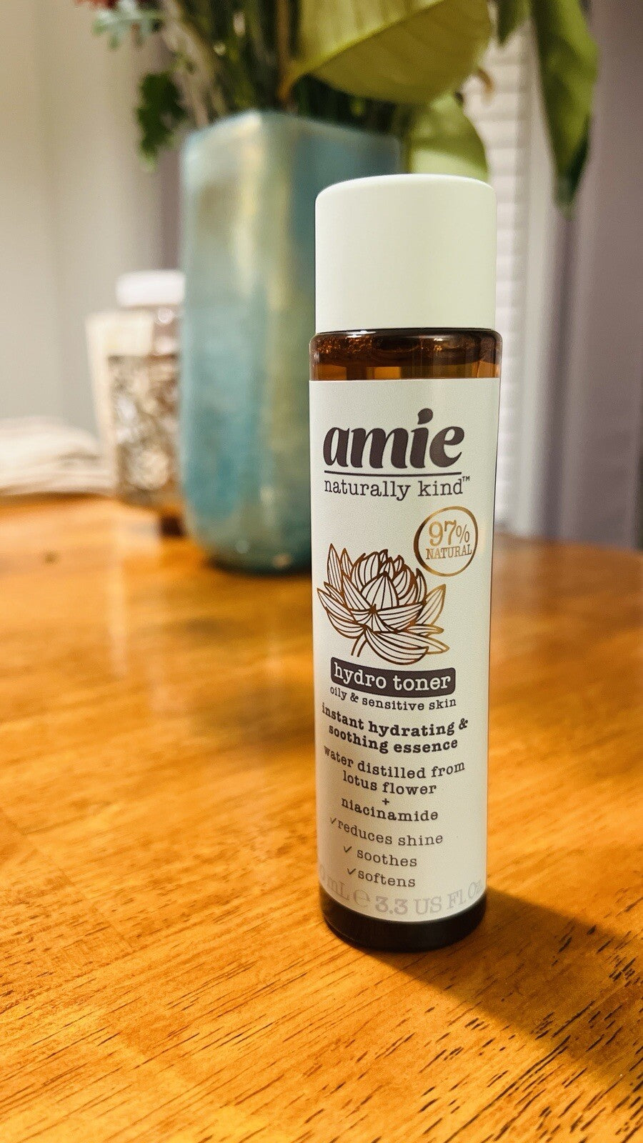 AMIE Naturally Kind Hydro Toner 3.3oz (97% Natural)