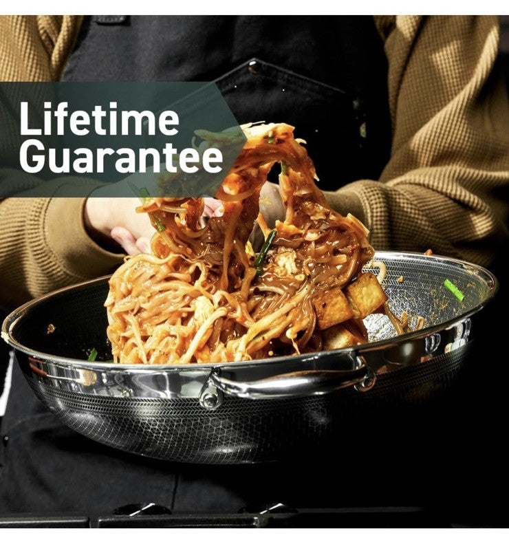 HexClad Hybrid Nonstick 7-Piece Cookware Set Openbox MSRP $699