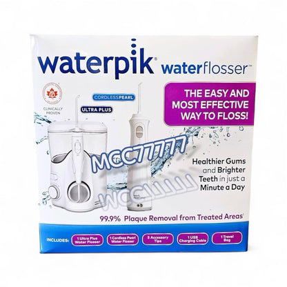 Waterpik Ultra Plus & Cordless l Water Flosser, White  Brand New/ Sealed in Box!