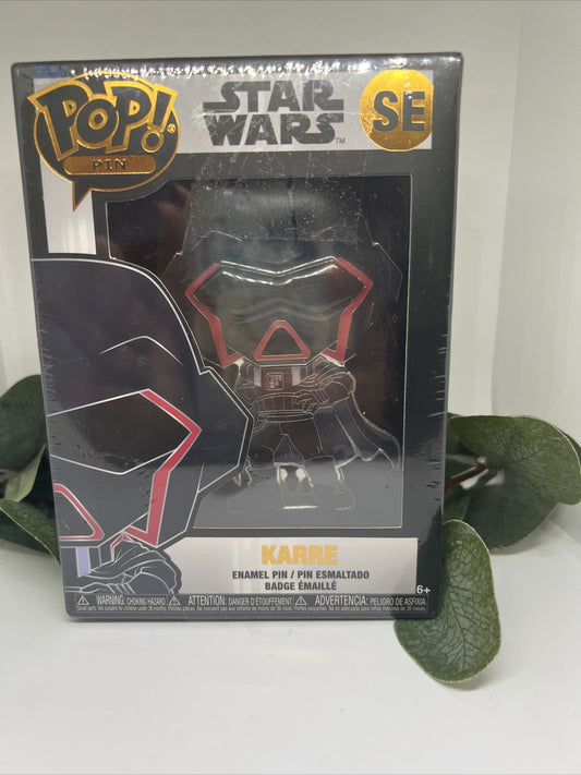 Funko Pop Pin Star Wars KARRE SE New Sealed