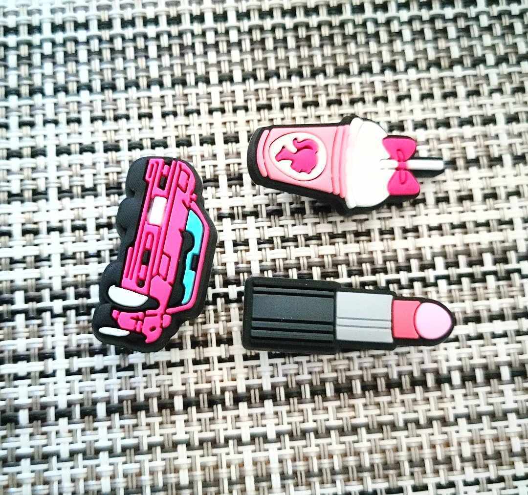 Barbie Movie Set Crocs Shoe Charms Jibbitz Girl Pink Car Heel NEW ( Pls Choose)