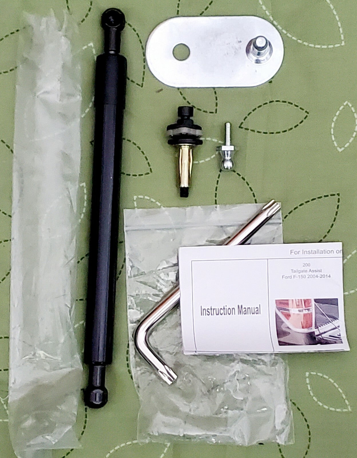 Ford F-150 Tailgate Assist Shock Struts Bar Lift Support 2004-2014. Complete Kit