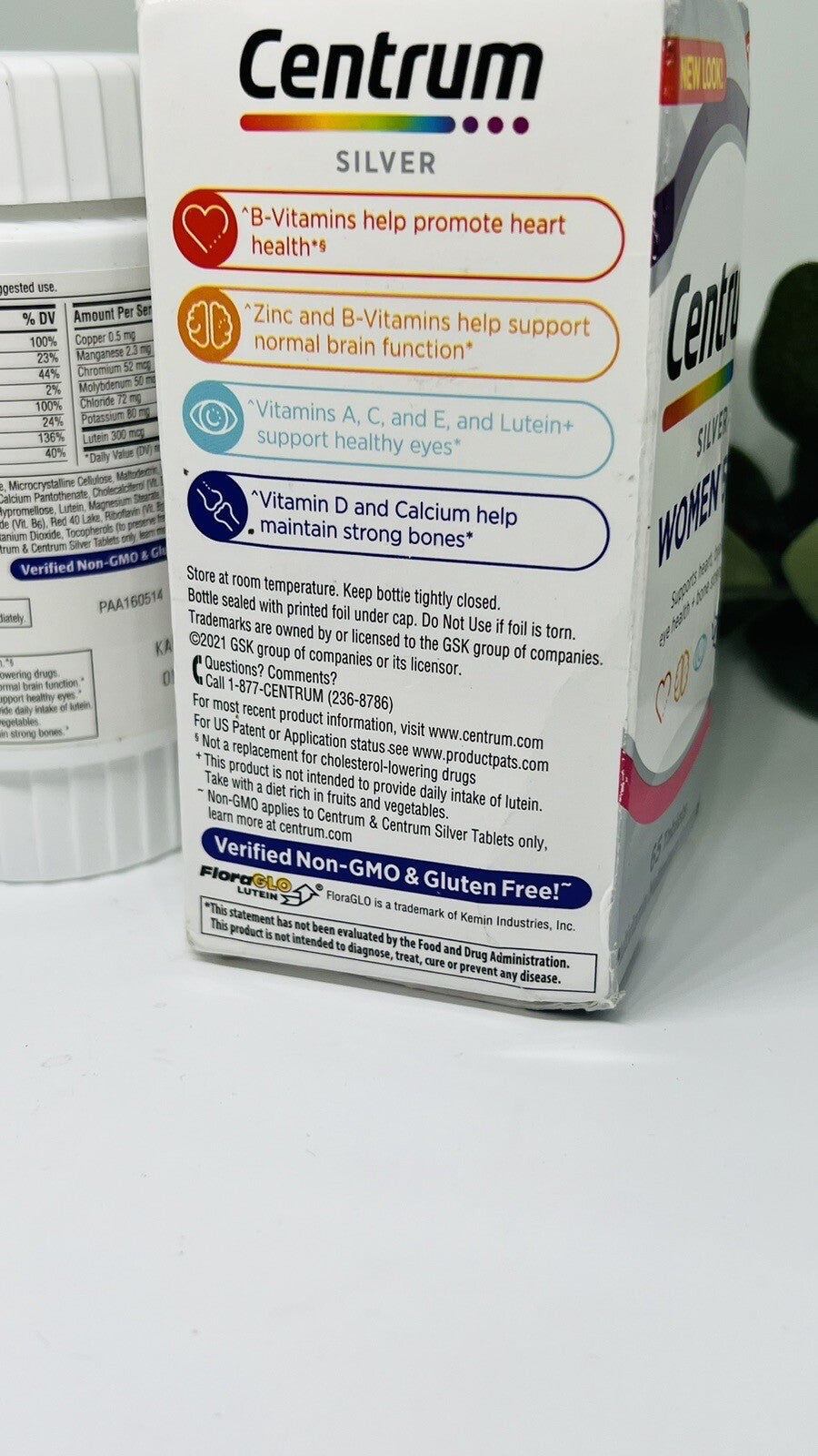Centrum Silver Multi-Vitamin-Mineral Supplement & Antioxidants for Women 50 Plus