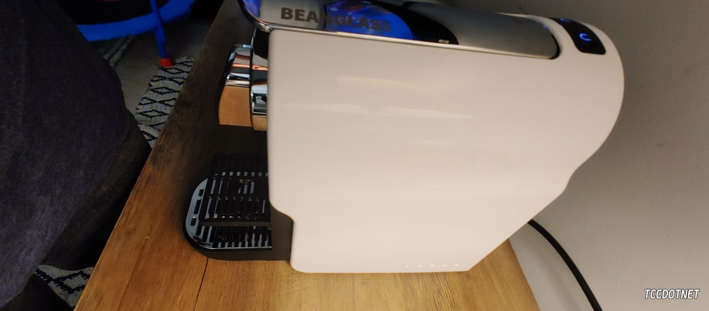 BeanGlass Espresso Pod Machine  Compact Capsule 👉Missing Water Tank