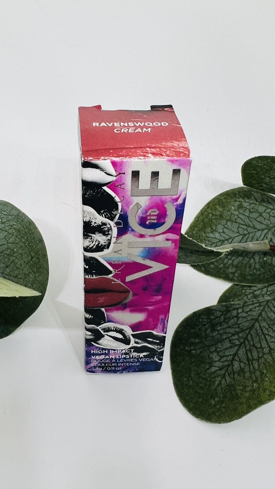 Urban Decay Vice Lipstick High Impact Vegan Lipstick Ravenswood Cream New in Box