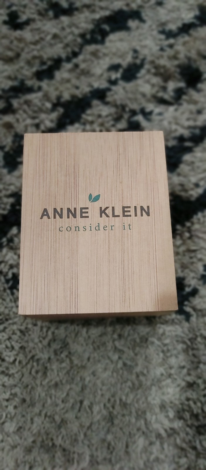 Anne Klein Women's Sustainable Leather Strap Watch Consider it MSRP $89.00