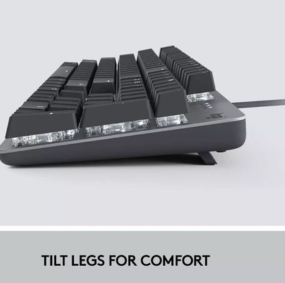 Logitech K845 Mechanical Illuminated Wired Keyboard 104 Mechanical Switches