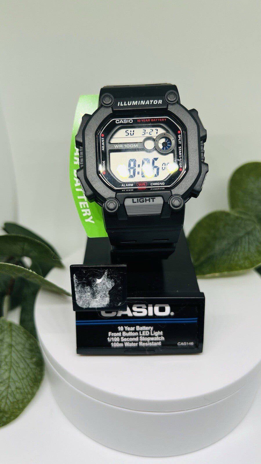 Casio Men's Quartz Heavy Duty Digital 10-Year Battery Resin 51mm Wrist Watch New