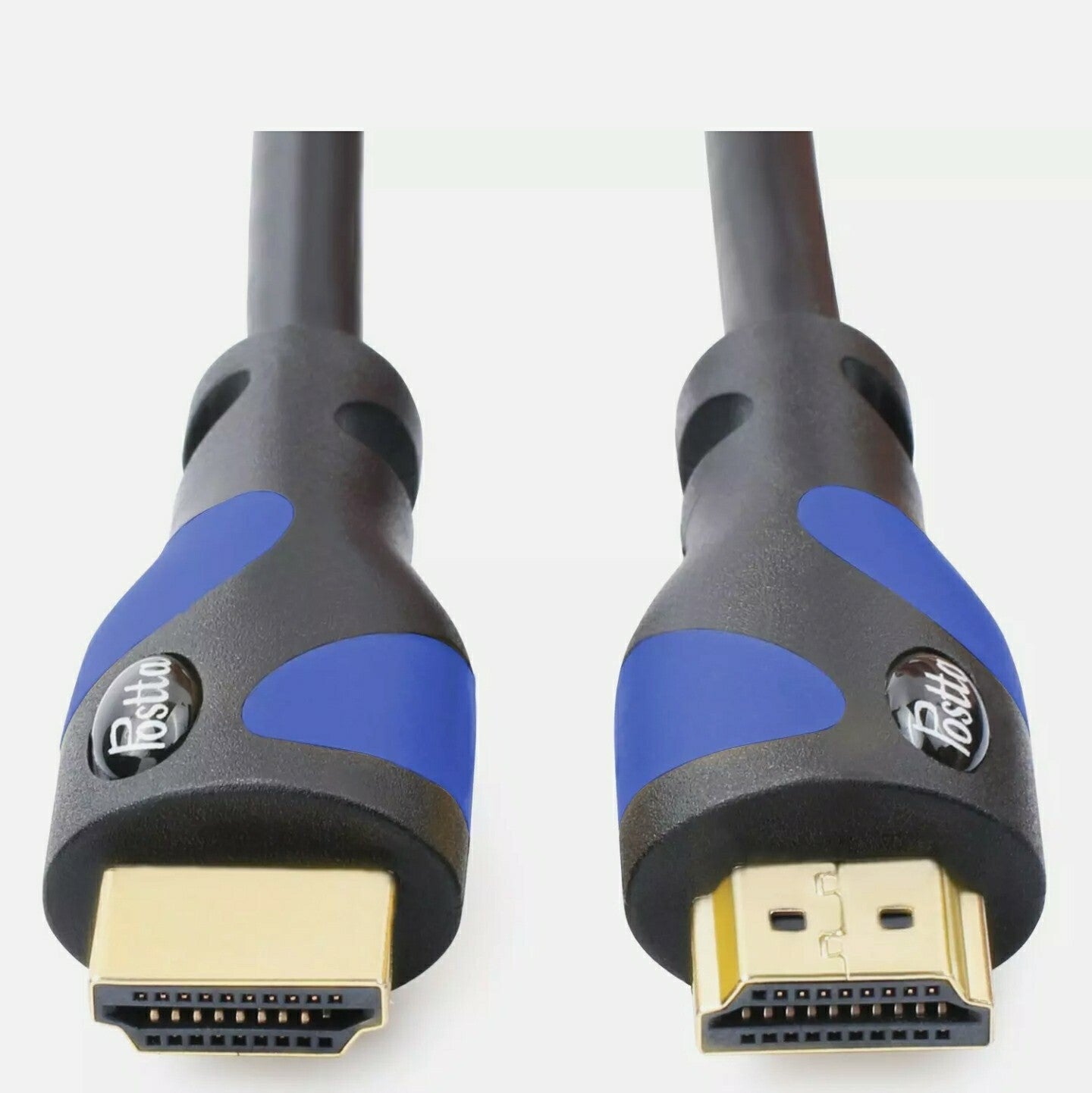 Postta BLUE HDMI Cable 50 Feet (High speed HDMI Cable with ETHERNET. 