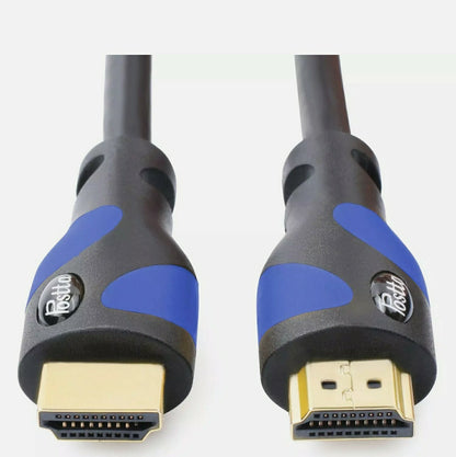 Postta BLUE HDMI Cable 50 Feet (High speed HDMI Cable with ETHERNET. 