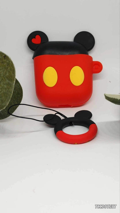 For Apple Airpods Charging Case 2 & 1 Earphone Airpod Cover Mickey Mouse