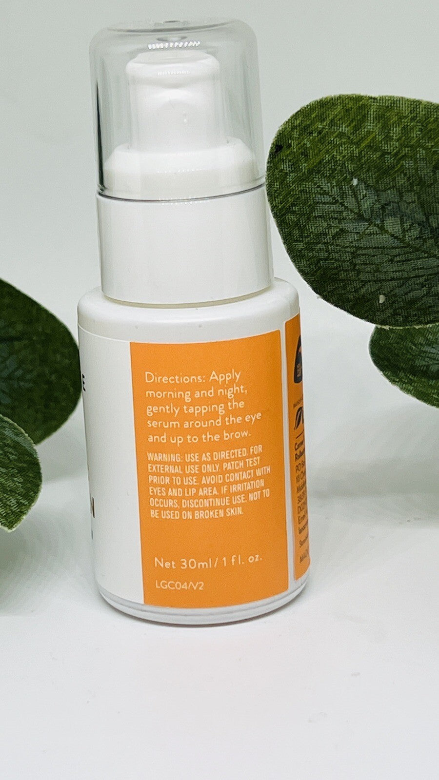 Eye Serum Energizing Vitamin C & Collagen Brightener Firming Lanocreme New