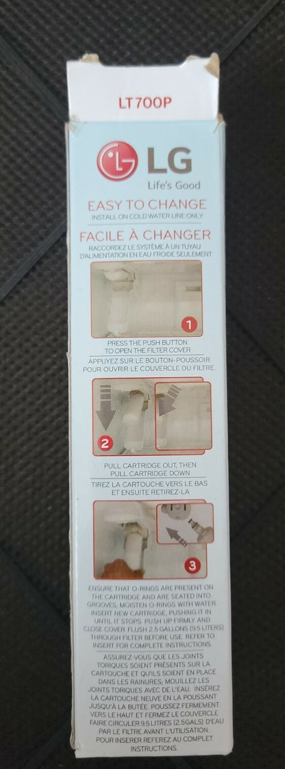 NEW LG LT700P Refrigerator Replacement Water Filter ADQ36006101 