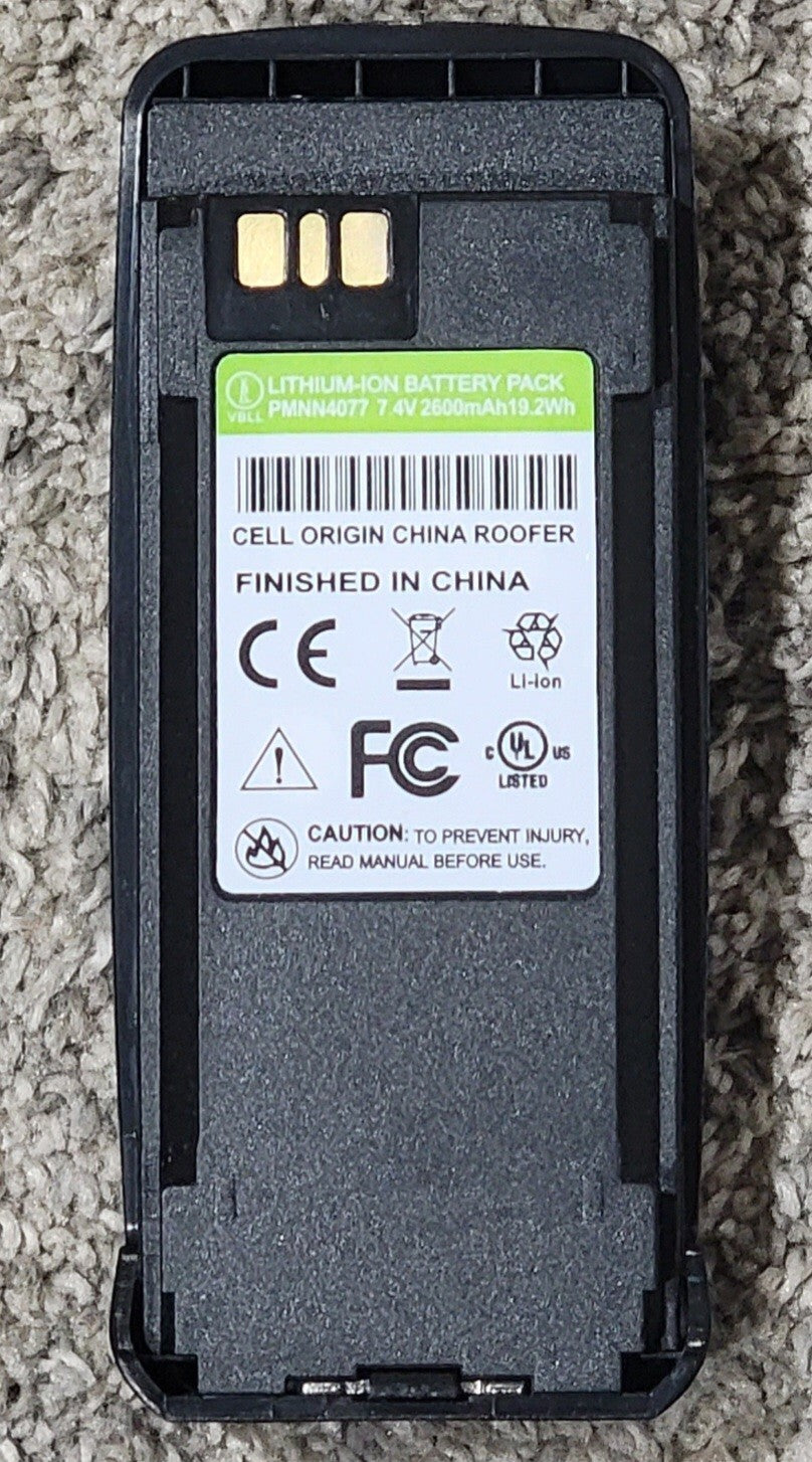 PMNN4077 PMNN4077E MOTOROLA Replacement LI-ION BATTERY 2400mah