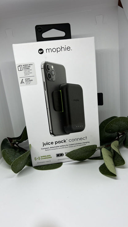 Mophie Juice Pack Connect Compact -5,000 mAh Battery w/stand Included New In Box