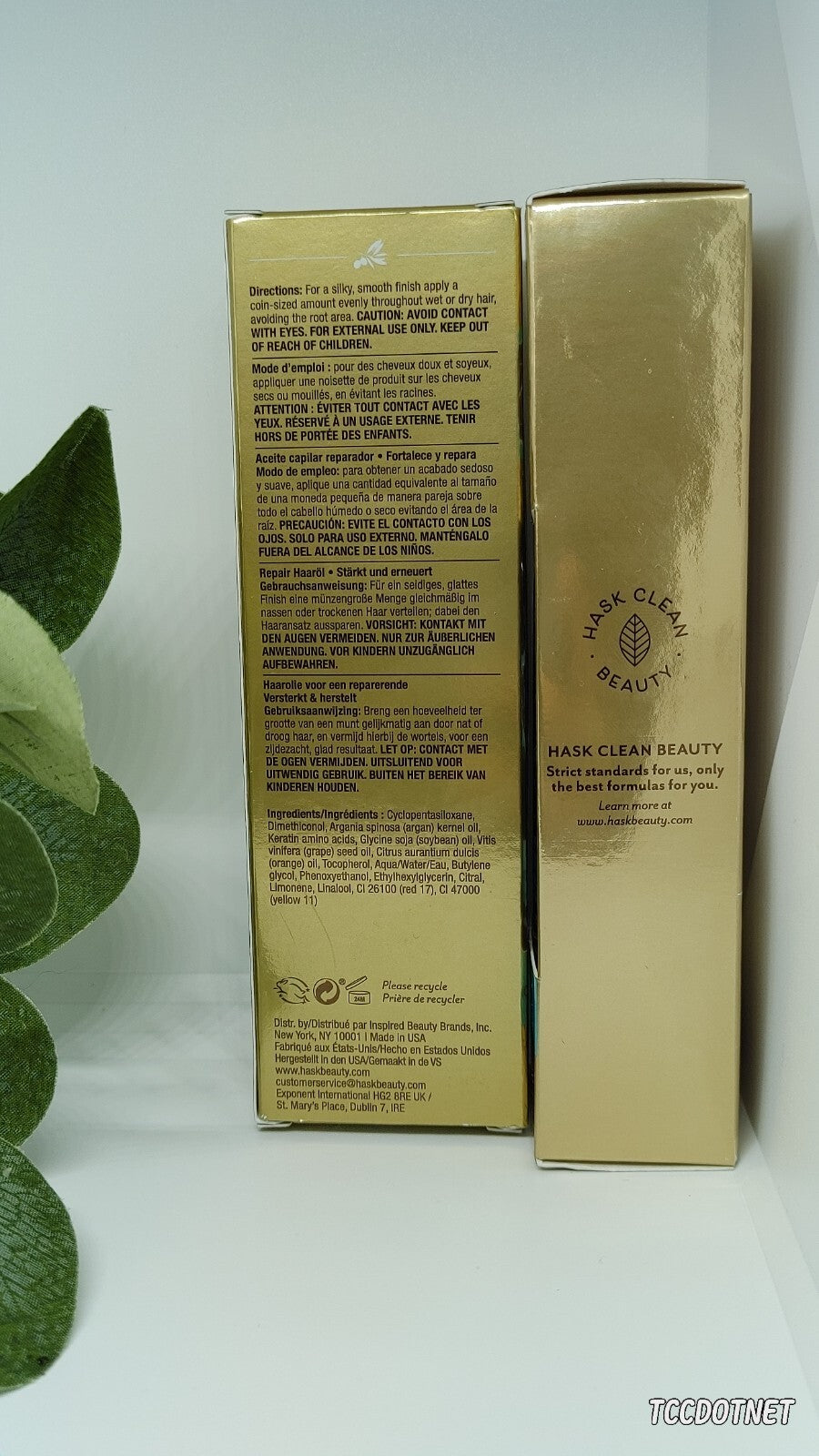 Hask Repairing Shine Hair Oil Argan Oil 2oz