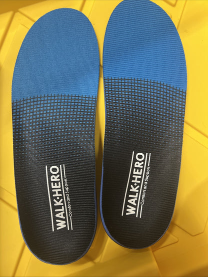Walk Hero Plantar Fasciitis Feet Insoles Supports Orthotic Size See Description