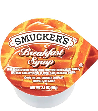 Smuckers Breakfast Syrup Caramel , 2.1 OZ /  60g (60 pcs per box) See Photos