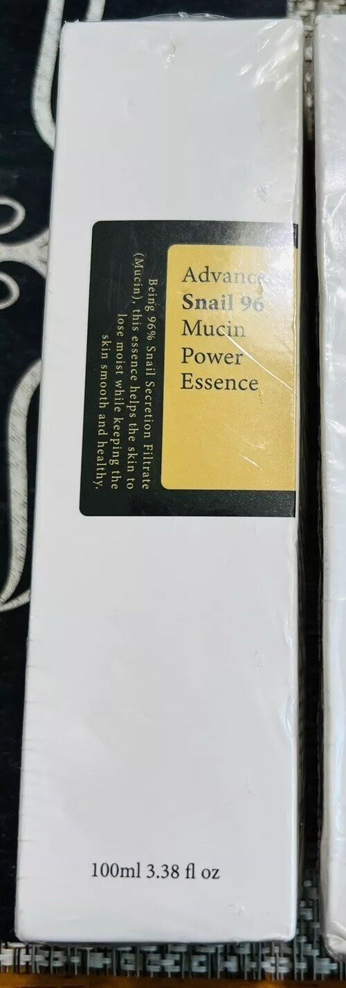 Advanced Snail 96 Mucin Power Essence 100ml Moisturizer EXP: 09/21/2026