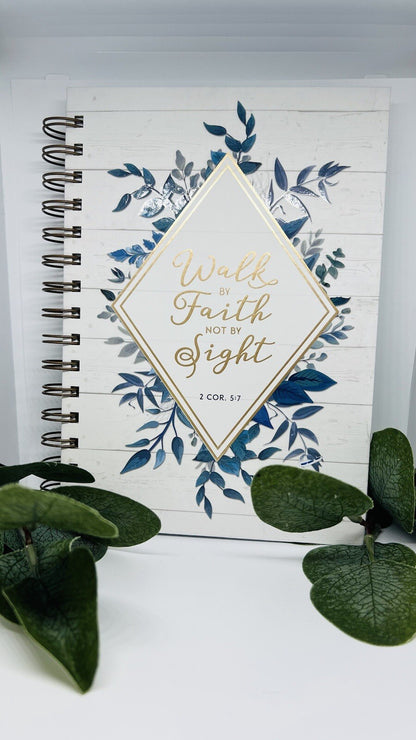 Christian Art Gifts Journal w/Scripture With God All Things Are Possible Math...