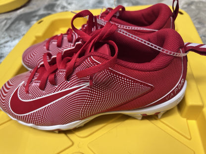 Nike Vapor Edge Team Football Cleats University Red CZ2606-600 Men’s Size 5.5Y
